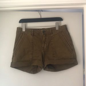 Green Khaki shorts